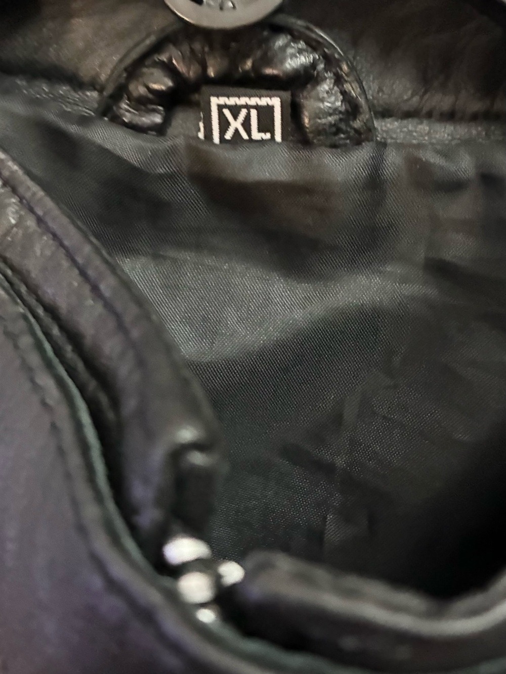 Genuine Power Trip VTX Leather Moto Jacket – XL – Buttery Soft – Black - Picture 9 of 9